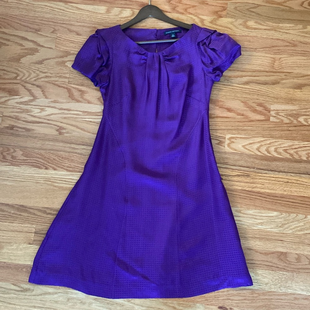 Purple XS banana republic dress